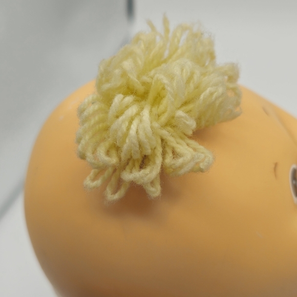 Vintage 1985 Cabbage Patch Kids Preemie Boy Blonde Hair Brown Eyes Baby Doll - Picture 12 of 16